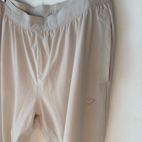 Gymshark Studio Joggers Pant Light Beige XL - Picture 2 of 4
